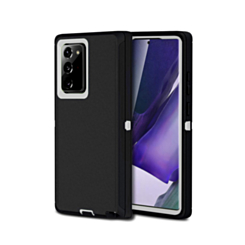 Heavy Duty Case for Galaxy Note 20 Ultra (BLACK & WHITE) (Only Ground Shipping)