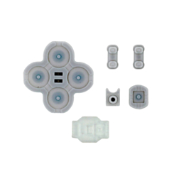 Rubber Conductive D-Pad Buttons (Right) Set (6 Piece Set) for Nintendo Switch Joy-Con Controller