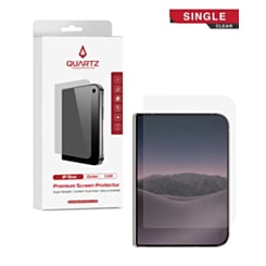 QUARTZ Outer Clear Tempered Glass for iPhone Duo (Single Pack)