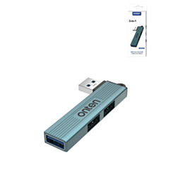 Onten 3in1 USB Expander (2x USB 2.0 + 1x USB 3.0) (Only Ground Shipping)