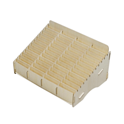 Wooden Mobile Phone Storage Box (48 Slots) (Only Ground Shipping)