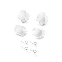 R1 L1 R2 L2 Trigger Buttons with Springs for PlayStation 5 Controller (WHITE) (BDM-030) (8 Piece Set)