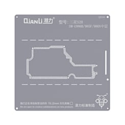 Purchase the QianLi Bumblebee QS124 Middle Layer Stencil for Galaxy S20 Plus G986 US, Not Returnable.