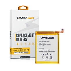QMAX Pro Replacement Battery for Motorola Moto G8 Play (XT2015 / 2019) / G8 (XT2045-1 / 2020) / One Macro (XT2016 / 2019) / G Fast (XT2045-3 / 2020) / E7 (XT2095 / 2020) (4000 mAh) (KG40) (Only Ground Shipping)