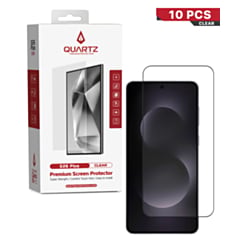 QUARTZ Clear Tempered Glass for Galaxy S26 Plus (10 Pack)