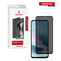 QUARTZ Privacy Tempered Glass for Motorola Moto G67 Power 5G (XT2533 / 2025) (Single Pack)
