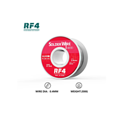 RF4 High Purity Tin Soldering Wire 63/37 - 0.4mm (200g)