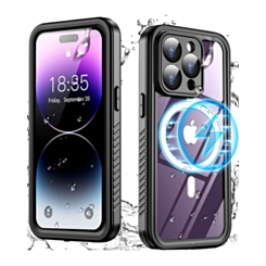iPhone 12 / 12 Pro REDPEPPER Msafe FS Series Transparent Waterproof Hybrid Case (Only Ground Shipping)
