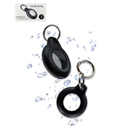 WK Waterproof Airtag Case (BLACK) (Only Ground Shipping)