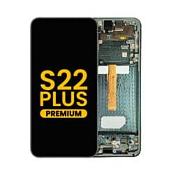 OLED Assembly with Frame for Galaxy S22 Plus (S906) (Green) (Premium)