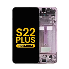 OLED Assembly with Frame for Galaxy S22 Plus (S906) (Violet) (Premium)