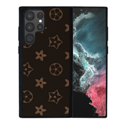 Double Injection Leather Case - Style 7 for Galaxy S22 Ultra (Only Ground Shipping)