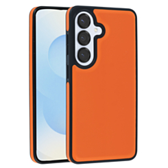 Wireless Charging Case - ORANGE (Full Bottom Close) for Galaxy S26 (Only Ground Shipping)