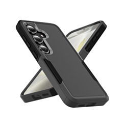 Dual Layers Shockproof Strong Case for Galaxy S26FE (BLACK) (Only Ground Shipping)