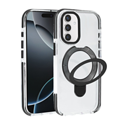 Magnetic Circle Stand with MagSafe Case for Galaxy S26FE (BLACK) (Only Ground Shipping)