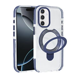 Magnetic Circle Stand with MagSafe Case for Galaxy S26FE (BLUE) (Only Ground Shipping)