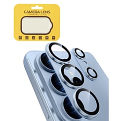 Metal Camera Lens Protector with Tempered Glass for Galaxy S26 Ultra (Sky Blue)