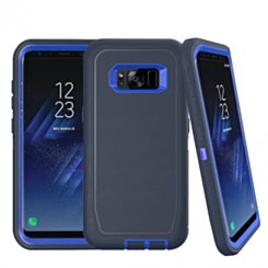 Heavy Duty Case for Galaxy S8 (DARK BLUE) (Only Ground Shipping)