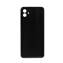 Back Glass with Camera Lens and Adhesive for Galaxy A04 (A045 / 2022) (NO LOGO) (BLACK)