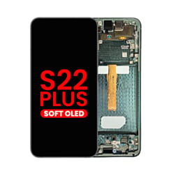 OLED Assembly with Frame for Galaxy S22 Plus (S906) (Green) (Aftermarket Plus Soft)