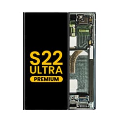 OLED Assembly with Frame for Galaxy S22 Ultra (S908) (Green) (Premium)