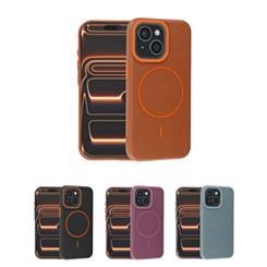 Magnetic Leather Soft Cases for iPhone 15 (Only Ground Shipping)