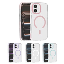 Color Frame Crystal Clear Case with Magsafe for iPhone 17 (Only Ground Shipping)