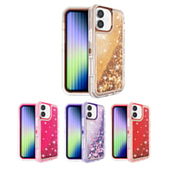 Protective Glitter Liquid Bumper Case for iPhone 17 (Only Ground Shipping)