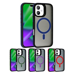 Bicolor Matte Magnetic Translucency Case for iPhone 17 (Only Ground Shipping)