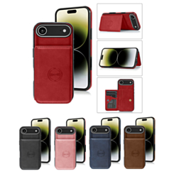 Leather Pocket Wallet Case for iPhone Air (Only Ground Shipping)