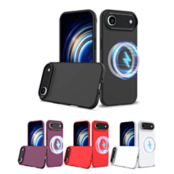 Soft Solid Silicone Case with Wireless Charging for iPhone Air (Only Ground Shipping)