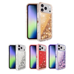 Protective Glitter Liquid Bumper Case for iPhone 17 Pro / 18 Pro (Only Ground Shipping)