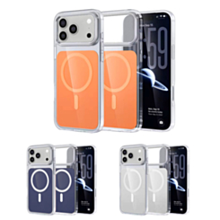 Transparent Magnetic Shockproof Case for iPhone 17 Pro Max (Only Ground Shipping)
