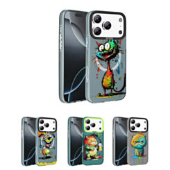 Animal Graffiti Design Wireless Charging Case for iPhone 17 Pro Max (Only Ground Shipping)