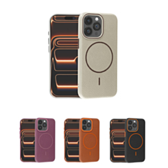 Magnetic Leather Soft Cases for iPhone 12 / 12 Pro (Only Ground Shipping)