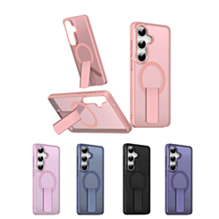Slim Translucent Wireless Charging Case with Folding Stand for Galaxy S26 (Only Ground Shipping)