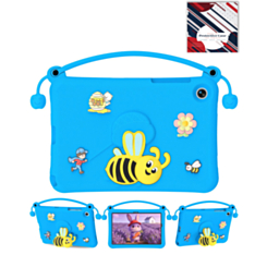 Kids Shockproof Tablet Case with Bee Handle Stand (NAVY BLUE) for Galaxy Tab A9 Plus / Tab A11 Plus (Only Ground Shipping)