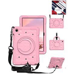 HaloRing 360 Tablet Case with Shoulder Strap (PINK) for Galaxy Tab A9 Plus 2023 (11") (X210, X216, X218) (Only Ground Shipping)