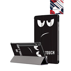 Old Style Notebook Design Case - Don't Touch for Galaxy Tab S10 Ultra / S9 Ultra / S8 Ultra (14.6") (Only Ground Shipping)