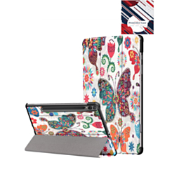 Old Style Notebook Design Case - BUTTERFLY for Galaxy Tab S10 Ultra / S9 Ultra / S8 Ultra (14.6") (Only Ground Shipping)