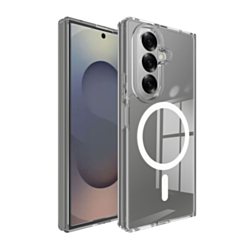 Galaxy Z Fold 7 Wireless Charging Case (Full Bottom Close) (CLEAR) for Galaxy Z Fold 8 Ultra / Fold 7 (Only Ground Shipping)