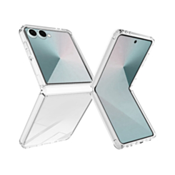 Hybrid Case with Air Cushion Technology (CLEAR) for Galaxy Z Flip 8 (Only Ground Shipping)