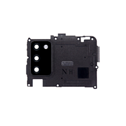 Back Camera Lens with Bracket for Galaxy A02S (A025 / 2020) (BLACK) (N Version)