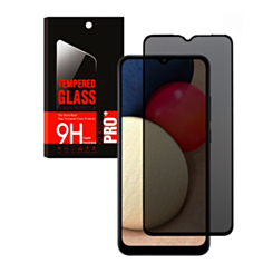 Privacy Tempered Glass for Galaxy A02s (A025) (2.5D / 1 Piece)