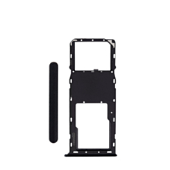Single Sim Card Tray for Galaxy A03S (A037U / 2021) (BLACK)