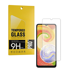 Shop the clear 2.5D tempered glass for Galaxy A04E A042 2022, one piece.