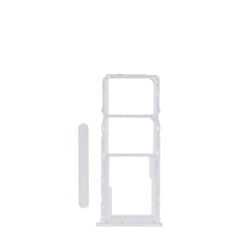 Dual Sim Card Tray for Galaxy A04 (A045 / 2022) (WHITE)