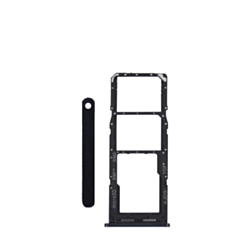 Dual Sim Card Tray for Galaxy A04S (A047 / 2022) (BLACK)