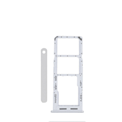 Dual Sim Card Tray for Galaxy A04S (A047 / 2022) (WHITE)
