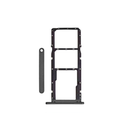 Dual Sim Card Tray for Galaxy A06 (A065 / 2024) (BLACK)
